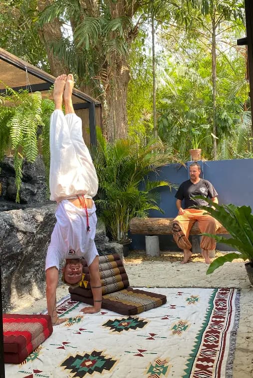 Personal training session at Zen Pod, Pattaya