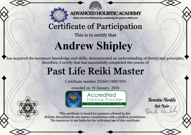 Andy — AHP certification